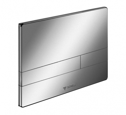 Schell Linear Eco WC-nyomólap (króm, #032850699)