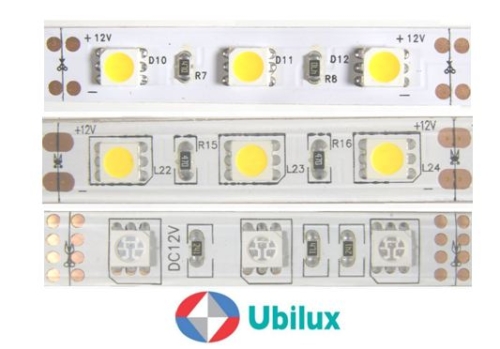 INTEGRALED LED Szalag 5050/60SMD, 2013-as Model, Fehér Nyák, Meleg Fehér 840 lumen