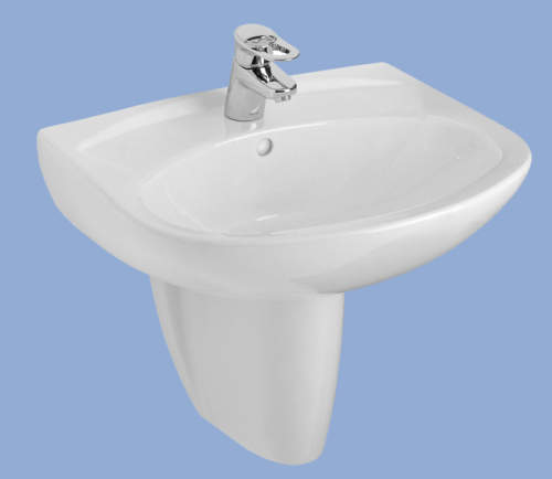 Alföldi Saval 7020 45 R1 Fali mosdó Easy Plus bevonattal 65x53 cm