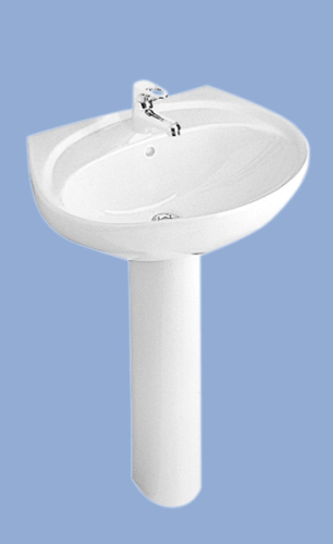 Alföldi Solinar 6001 40 R1 Fali mosdó Easy Plus bevonattal 60x49 cm