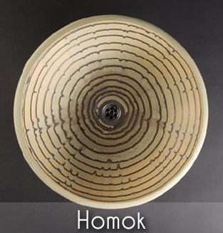 Mikerámia Homok kerámia mosdó (homok, 35 cm)