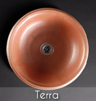 Mikerámia Terra kerámia mosdó (45 cm, Terra)