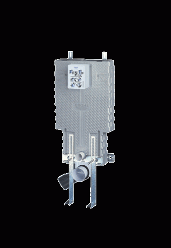 Grohe. Uniset 38642 001 falbaépíthető Wc öblítő tartály támasztólábbal Skate Air 38505 000 króm nyomólappal