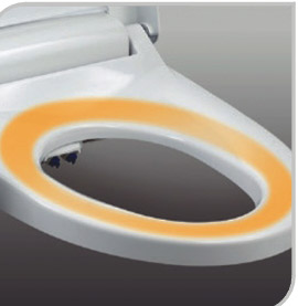 BluWash® BW-103 R automata elektromos luxus bidé Led távirányítóval