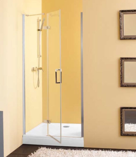 Kolpa-San Terra TV90 zuhanyajtó (átlátszó, silver, 90x195 cm jobbos, #527330)