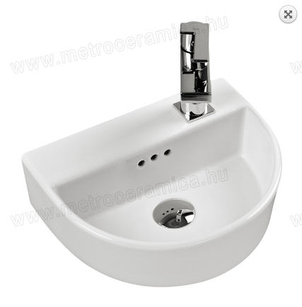 Metro Ceramica Emilio 38x30 (Jobbos) kézmosó