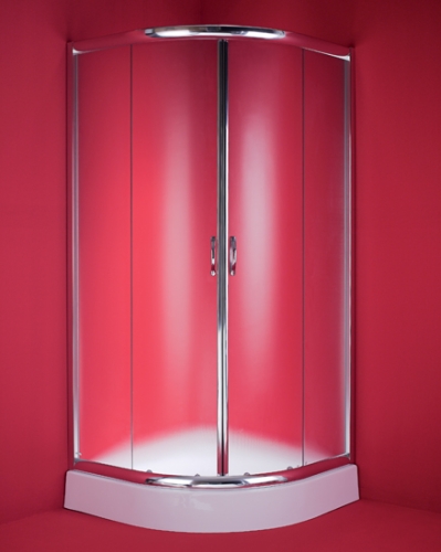 Hopa Barcelona 100x100 negyedköríves zuhanykabin (100x100x190 cm, Matt, króm, #BCBARC10CM)