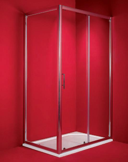 Hopa Braga 80x120-as téglalap alapú zuhanykabin (króm, átlászó, 80 x 120 x 195 cm, #BCBRAG12CC)