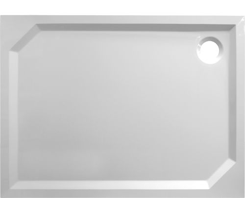 Hopa Plovdiv II 120x90 cm-es téglalap alapú öntött márvány zuhanytálca (120x90 cm, előlapos)