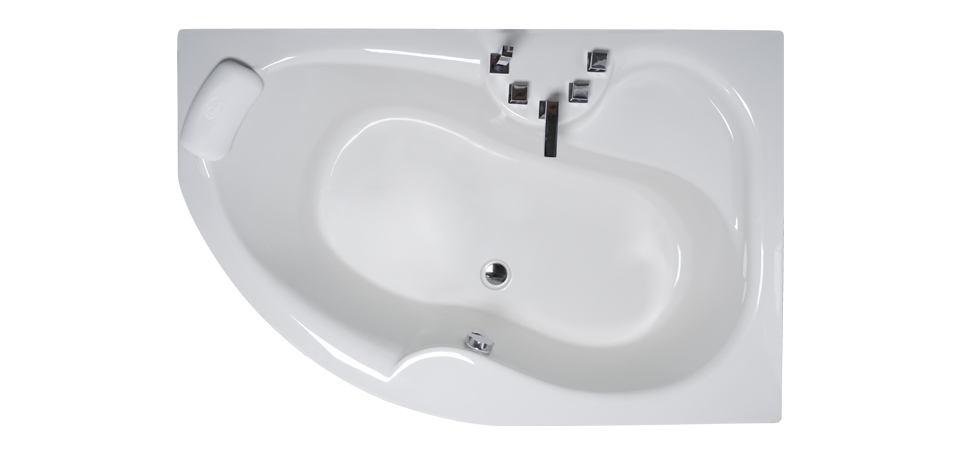 Wellis Sepia aszimmetrikus előlapos kádszett (150x100x65 cm, előlapos / balos) WK00040