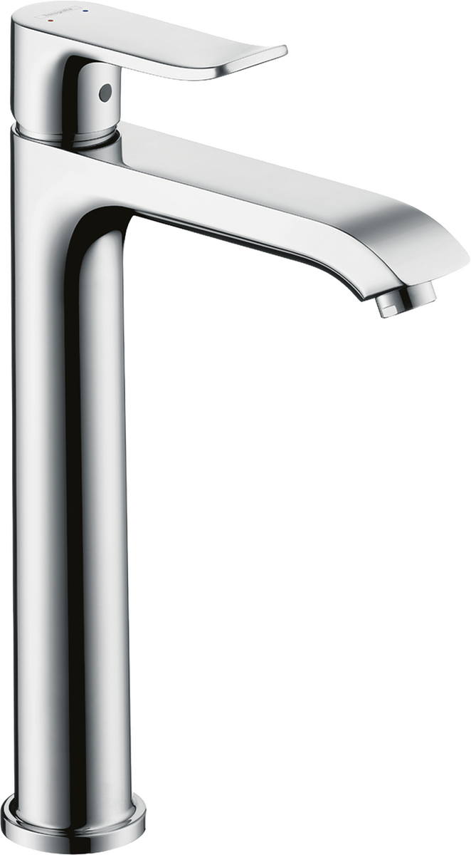Hansgrohe Metris egykaros magasított mosdócsaptelep 200 lefolyó-garnitúra nélkül 31185 000 (31185000)