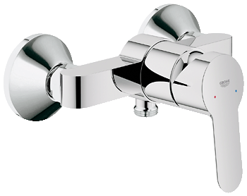 Grohe BauEdge 23356 000 Egykaros mosdócsaptelep + BauEdge 23333 000 Egykaros fali zuhanycsaptelep + New Tempesta II 27598 00E zuhanyszett*