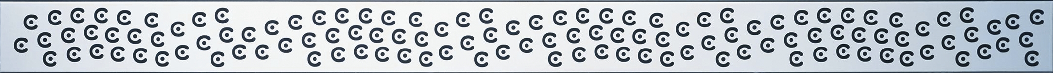 Aco. Exclusive zuhanyfolyóka Vízcsepp rács (1000 mm, #0153.73.56)