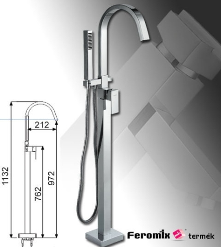 Feromix Tower 120700.1 álló kádtöltő szett