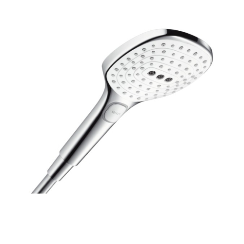 Hansgrohe Raindance Select 120 UnicaS Puro fehér/króm zuhanyszett EcoSmart 9 l/perc 26622 400 (26622400)