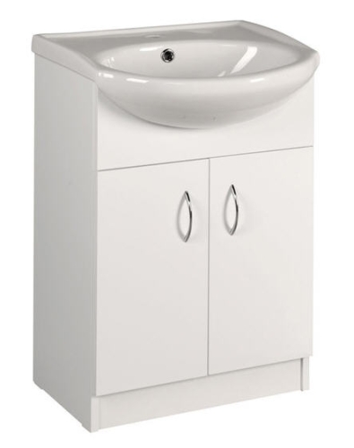 Aqualine Ekoset 55-ös fürdőszoba bútor mosdóval (57053)
