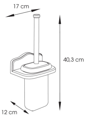 Sapho MONTANA WC kefe (813303)