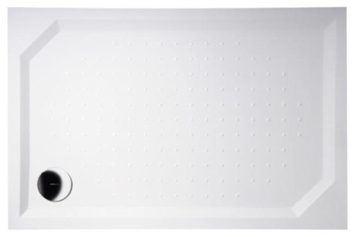 Sapho Gelco Sara öntött márvány téglalap alapú zuhanytálca (beépíthető, 110x80 cm, #HS11080)