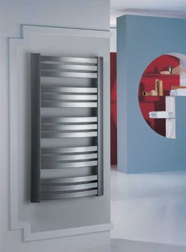 Sapho QUATRO Q 595x1667 mm ezüst, fürdőszoba radiátor (Q-616SS)