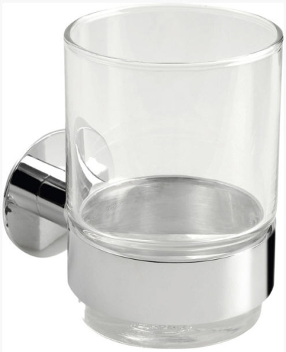 Sapho Temple üveg pohár, fali tartóval (TE004)