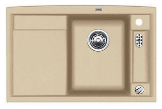 BLANCO AXIA II 45S-F Silgranit munkalap szintbe építhető mosogató tartozékokkal (palaszürke, #518825)