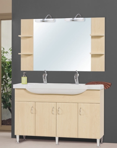 Tboss Evelin 130 fürdőszobabútor  (magasfényű fehér)