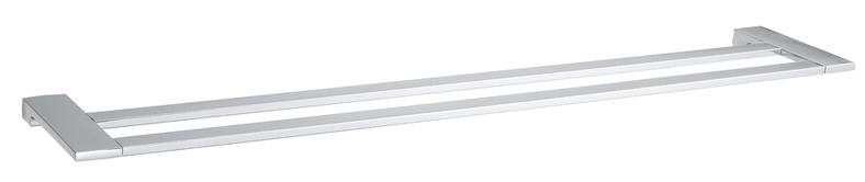 Aqualine STRONG Dupla törölközőtartó, 60cm, króm (1323-11)