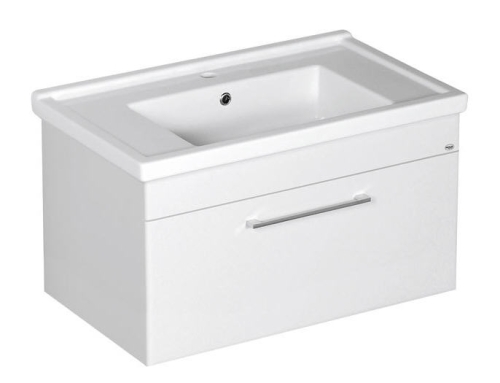 Aqualine POLY 80 fürdőszobaszekrény mosdóval (57083+8080)