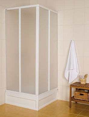 Aqualine KNS 90x90x185 cm szögletes zuhanykabin KNS-C-90