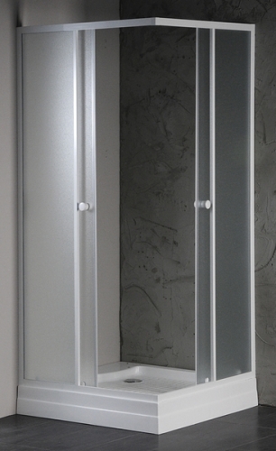Aqualine AMANDA 90x90x185cm szögletes zuhanykabin (E92)