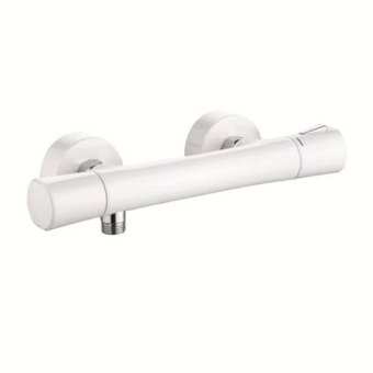 Kludi Zenta termosztátos króm/fehér zuhanycsaptelep 351009138