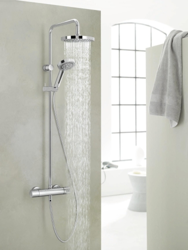 Kludi A-QA Thermostat Dual Shower System zuhanyrendszer 6609505-00