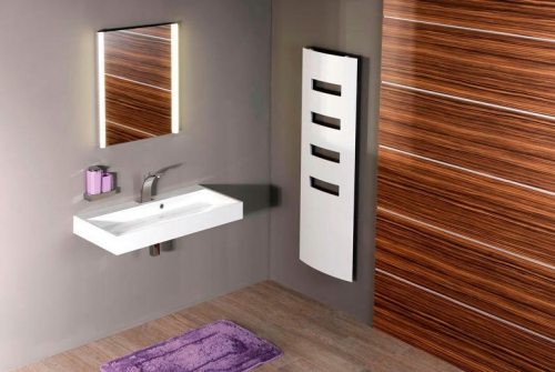 Sapho EXTRO 500x1500 mm matt fehér design alumínium radiátor 3031150050SB