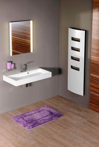 Sapho EXTRO 500x1500 mm matt fehér design alumínium radiátor 3031150050SB