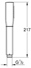 Grohe Grandera króm/arany kézizuhany 26037 IG0 (26037IG0)