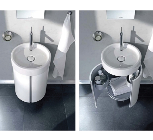 Duravit Starck1 Ø 47 cm bútorral aláépíthető mosdó 0386470000