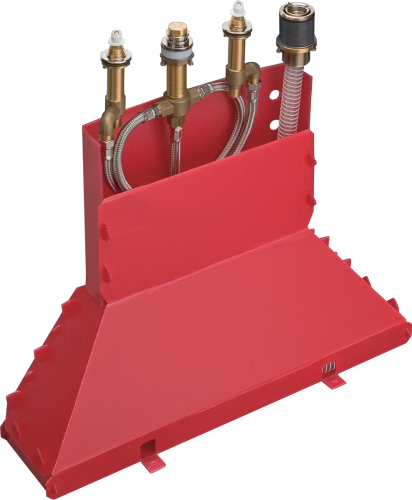 Hansgrohe Alaptest 4-lyukú peremre szerelhető kádcsaptelephez 13444 180 (13444180)