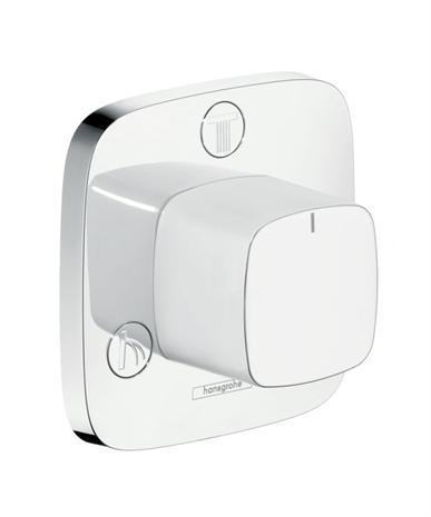 Hansgrohe PuraVida Trio/Quattro fehér/króm falsík alatti elzáró- és váltószelep színkészlet 15937 400 (15937400)