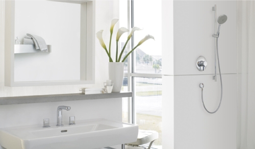 Hansgrohe Metris S (Metropol S) 3-lyukú mosdócsaptelep 14063 000 (14063000)