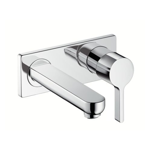 Hansgrohe Metris S Egykaros mosdócsaptelep színkészlet falsík alatti szereléshez 165 mm-es kifolyóval 31162 000 (31162000)