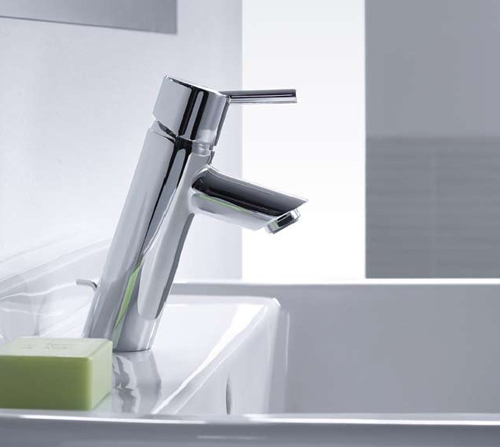 Hansgrohe Talis egykaros mosdócsaptelep 80 LowFlow 3,5 l/min automata lefolyó-garnitúrával 32046 000 (32046000)