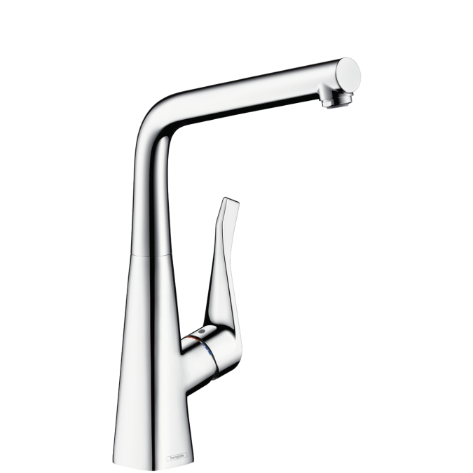 Hansgrohe Metris Egykaros konyhai króm csaptelep elforgatható kifolyóval 14822000 (K)