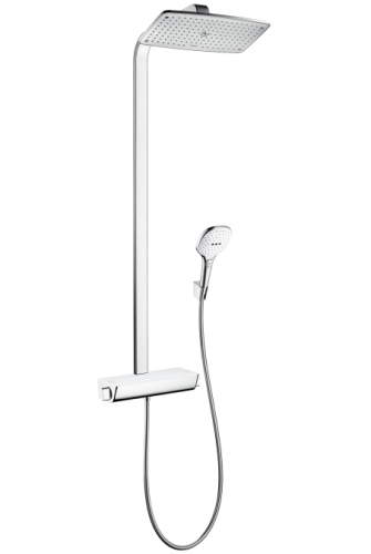 Hansgrohe Raindance Select 360 Showerpipe zuhanyrendszer, fehér/króm 27112 400 (27112400)