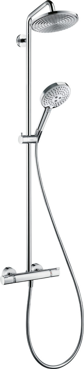 Hansgrohe Raindance Select S 240 1jet Showerpipe króm EcoSmart zuhanyrendszer 27116 000 (27116000)