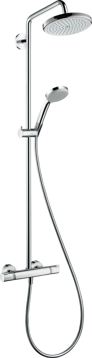 Hansgrohe Croma 220 Showerpipe Air 1jet zuhanyrendszer 27185 000 (27185000)