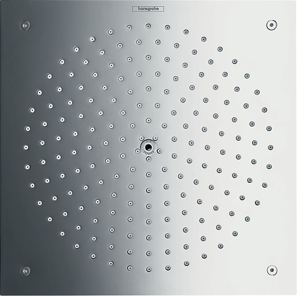 Hansgrohe Raindance Air 260x260 mm 1jet fejzuhany EcoSmart 9 l/perc 26481 000 (26481000)