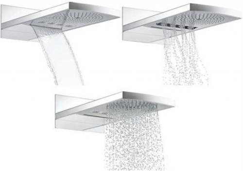 Hansgrohe Raindance Rainfall 240 Air 3jet fehér/króm Fejzuhany 28411 400 (28411400)