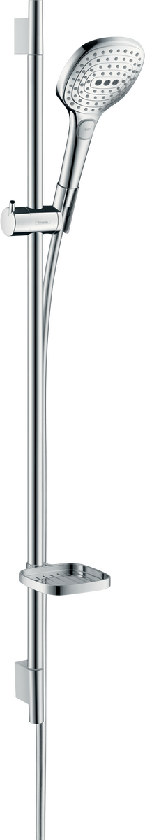 Hansgrohe Raindance Select E 120 3jet / Unica’S Puro 0.90 m króm zuhanyszett EcoSmart 9 l/perc 26623 000 (26623000)