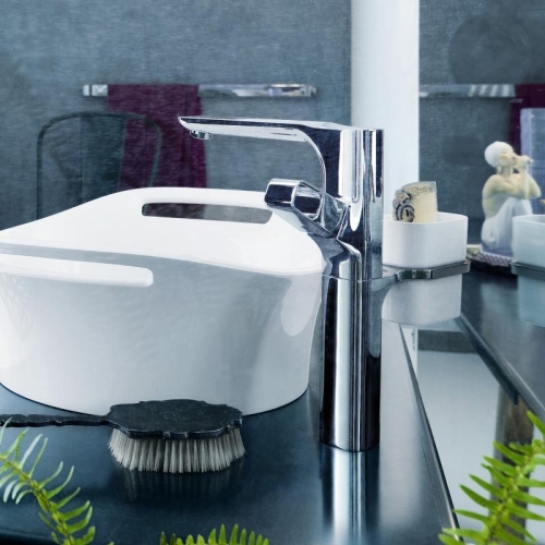 Hansgrohe AXOR Urquiola Egykaros magasított mosdócsaptelep, mosdótálakhoz, lefolyó-garnitúra nélkül 11034 000 (11034000)