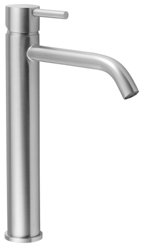 Sapho MINIMAL magasított mosdó csaptelep, inox MI202